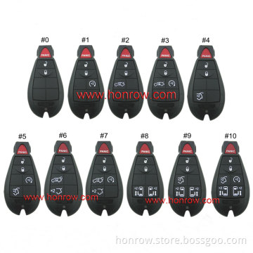 Hot-selling 11pcs/set Chrysler remote key with 315mhz , Chrysler key chrysler 300c remote key